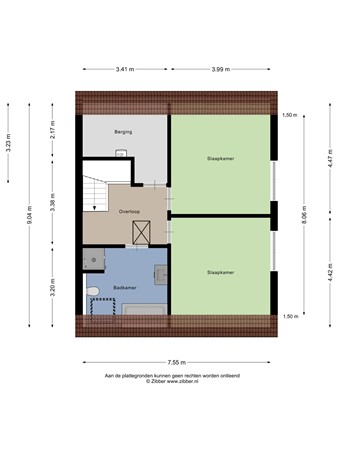 Floorplan - Ambachtssingel 31, 6063 DB Vlodrop