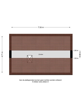 Floorplan - Ambachtssingel 31, 6063 DB Vlodrop