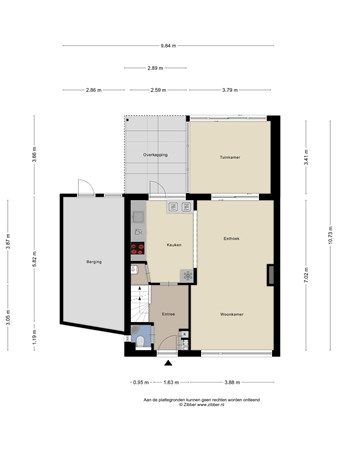 Floorplan - Jagerstraat 26, 6075 BG Herkenbosch