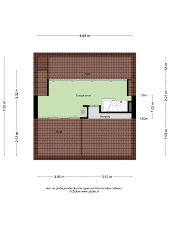 Floorplan - Jagerstraat 26, 6075 BG Herkenbosch