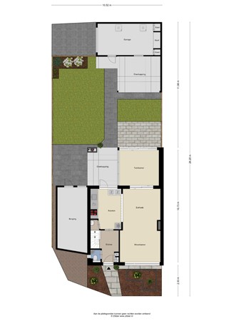 Floorplan - Jagerstraat 26, 6075 BG Herkenbosch