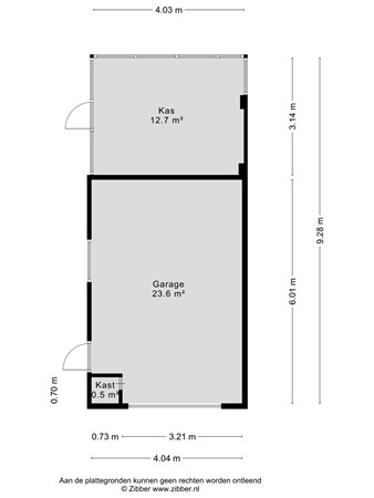 Floorplan - Dr. Poelsstraat 7, 6061 GH Posterholt