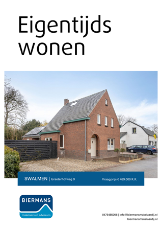 Brochure preview - Graeterhofweg 9, 6071 AM SWALMEN (1)