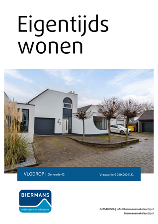 Brochure preview - Oerraede 42, 6063 EA VLODROP (1)