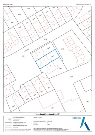 Floorplan - Oerraede 42, 6063 EA Vlodrop