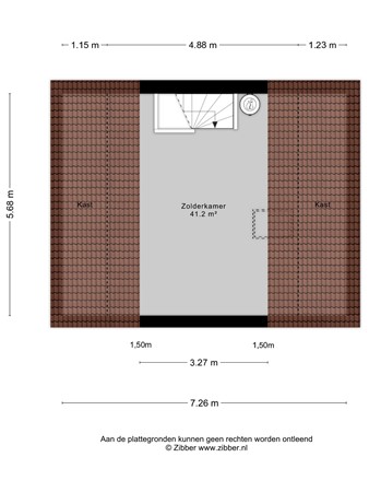 Floorplan - Esdoornlaan 32, 6077 CP Sint Odiliënberg
