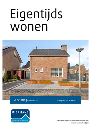 Brochure preview - Eikenlaan 10, 6063 BL VLODROP (1)
