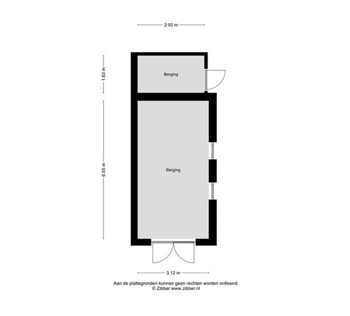 Floorplan - Kruisweg 3, 6063 CD Vlodrop