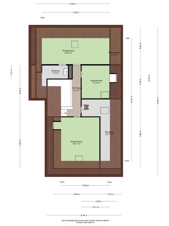 Floorplan - Heinsbergerweg 59D, 6061 AH Posterholt
