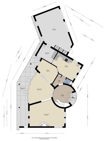 Floorplan - Beukenlaan 2, 6063 DA Vlodrop