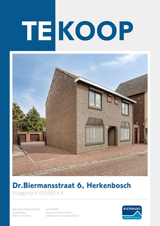 Brochure preview - Dr.Biermansstraat 6, 6075 AS HERKENBOSCH (1)