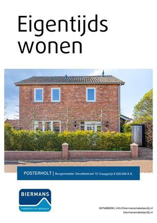 Brochure preview - Burgemeester Geradtsstraat 10, 6061 GP POSTERHOLT (1)