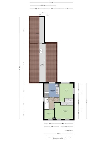 Floorplan - Schaapweg 5, 6063 BA Vlodrop