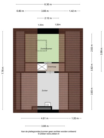 Floorplan - Schaapweg 5, 6063 BA Vlodrop