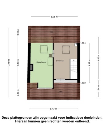 Floorplan - Stuivesantplein 55, 5021 GZ Tilburg