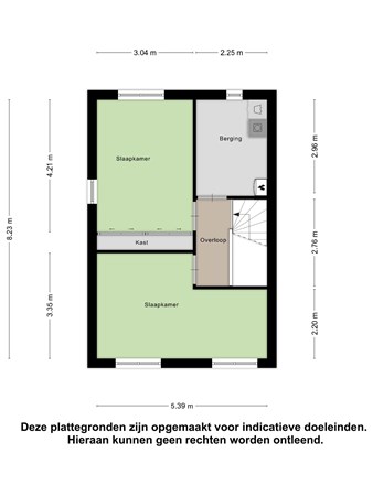 Floorplan - Delflandstraat 23, 5018 DD Tilburg