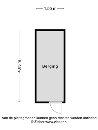 Floorplan - Mozartlaan 249, 5011 SG Tilburg