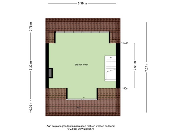 Floorplan - Spoordijk 38, 5018 GH Tilburg