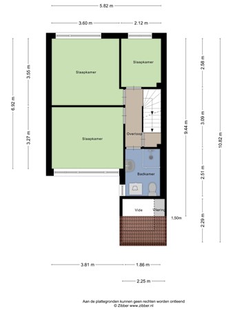 Floorplan - Doornbos 35, 5121 RT Rijen
