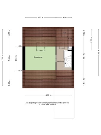 Floorplan - Doornbos 35, 5121 RT Rijen