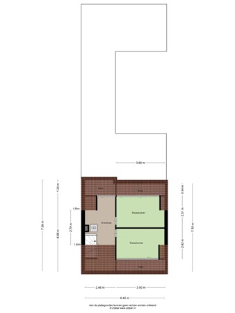 Floorplan - Koningin Emmastraat 21, 5056 XE Berkel-Enschot