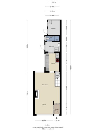 Floorplan - Watertorenstraat 2, 5038 NV Tilburg