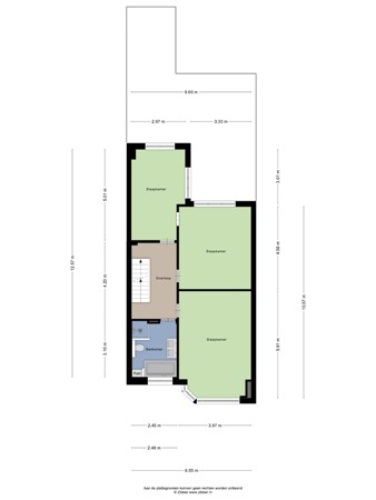 Floorplan - Nieuwe Bosscheweg 9, 5017 JJ Tilburg