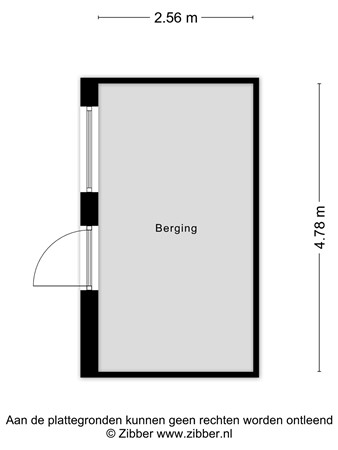 Floorplan - Boomkampstraat 5, 5014 MT Tilburg