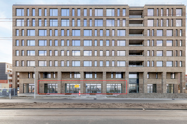 Nieuwe commerciële ruimte (237m²) met ruime bestemmingsmogelijkheden Centrumeiland IJburg