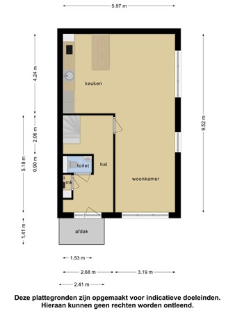 Floorplan - New Yorksingel 32, 2548 HV Den Haag