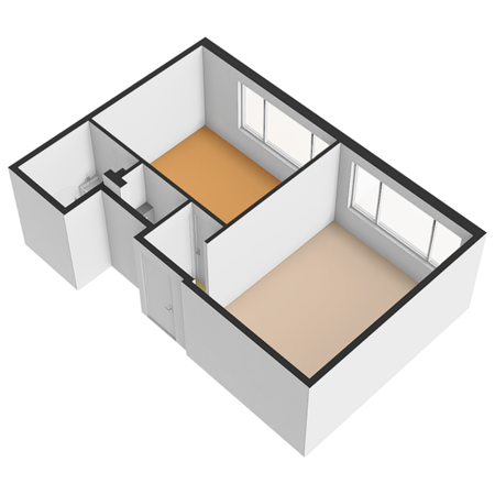 Floorplan - De Genestetlaan 194a, 2522 LT Den Haag