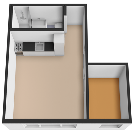 Floorplan - Pletterijstraat 105B, 2515 AW Den Haag