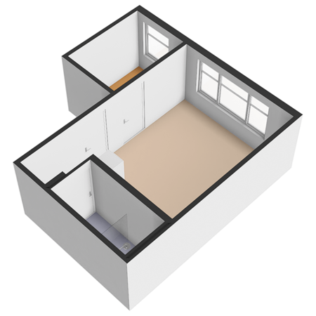 Floorplan - Pletterijstraat 105B, 2515 AW Den Haag