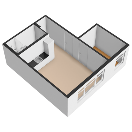 Floorplan - Pletterijstraat 105B, 2515 AW Den Haag