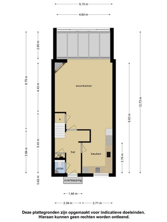 Floorplan - Van Rijswijckschans 44, 2728 HG Zoetermeer