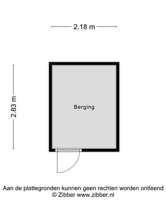 Floorplan - Burgemeester Keijzerlaan 119, 2262 BD Leidschendam