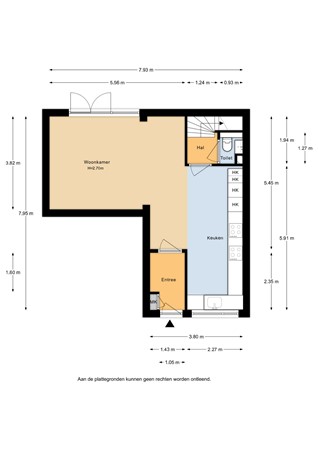 Floorplan - Bourgondischelaan 5, 2411 KJ Bodegraven