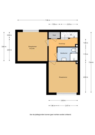 Floorplan - Bourgondischelaan 5, 2411 KJ Bodegraven