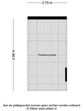 Floorplan - Walchersestraat 112, 2583 NK Den Haag