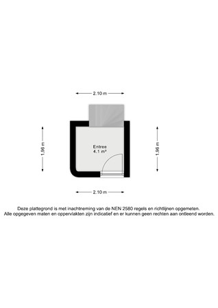 Floorplan - Lekstraat 223, 2515 XE Den Haag