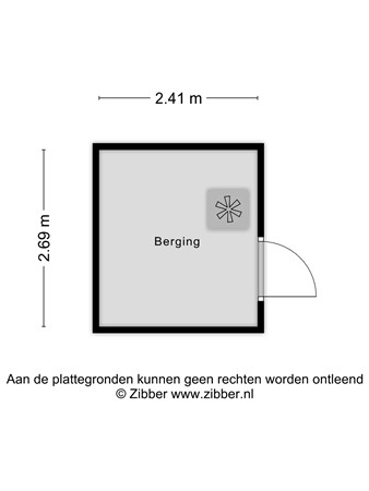 Floorplan - Teijlerstraat 111, 2562 RT Den Haag