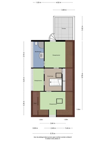 Floorplan - Concordiastraat 21, 3151 AA Hoek van Holland