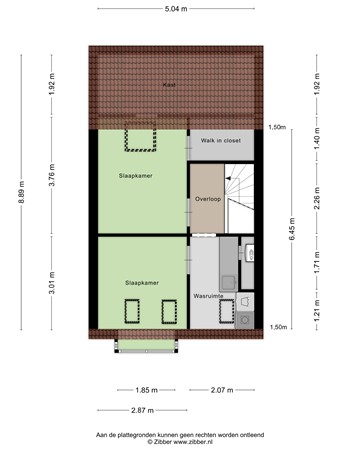 Floorplan - Wim Kanplein 13, 2548 ZX Den Haag
