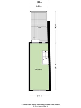 Floorplan - Spionkopstraat 47A, 2572 NL Den Haag