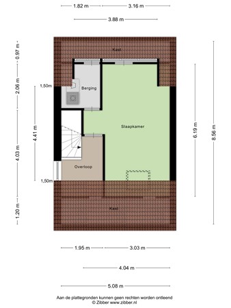 Floorplan - Jan Wilspad 4, 3059 PJ Rotterdam