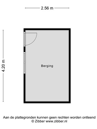 Floorplan - Wolmaransstraat 67, 2572 EB Den Haag