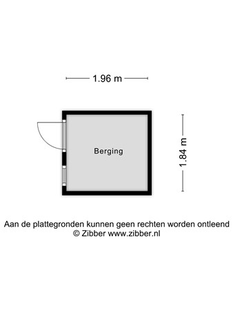 Floorplan - Melkweg 19, 7904 EP Hoogeveen