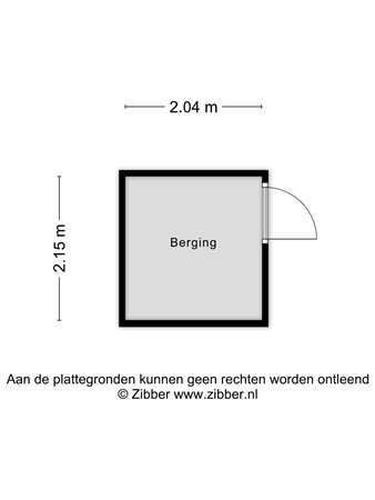 Floorplan - Ambachtsgaarde 278, 2542 EZ Den Haag