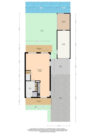 Floorplan - Cypergras 20, 2498 AA Den Haag