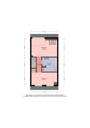 Floorplan - Cypergras 20, 2498 AA Den Haag